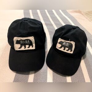Matching Mama Bear & Mini Rae Dunn hats